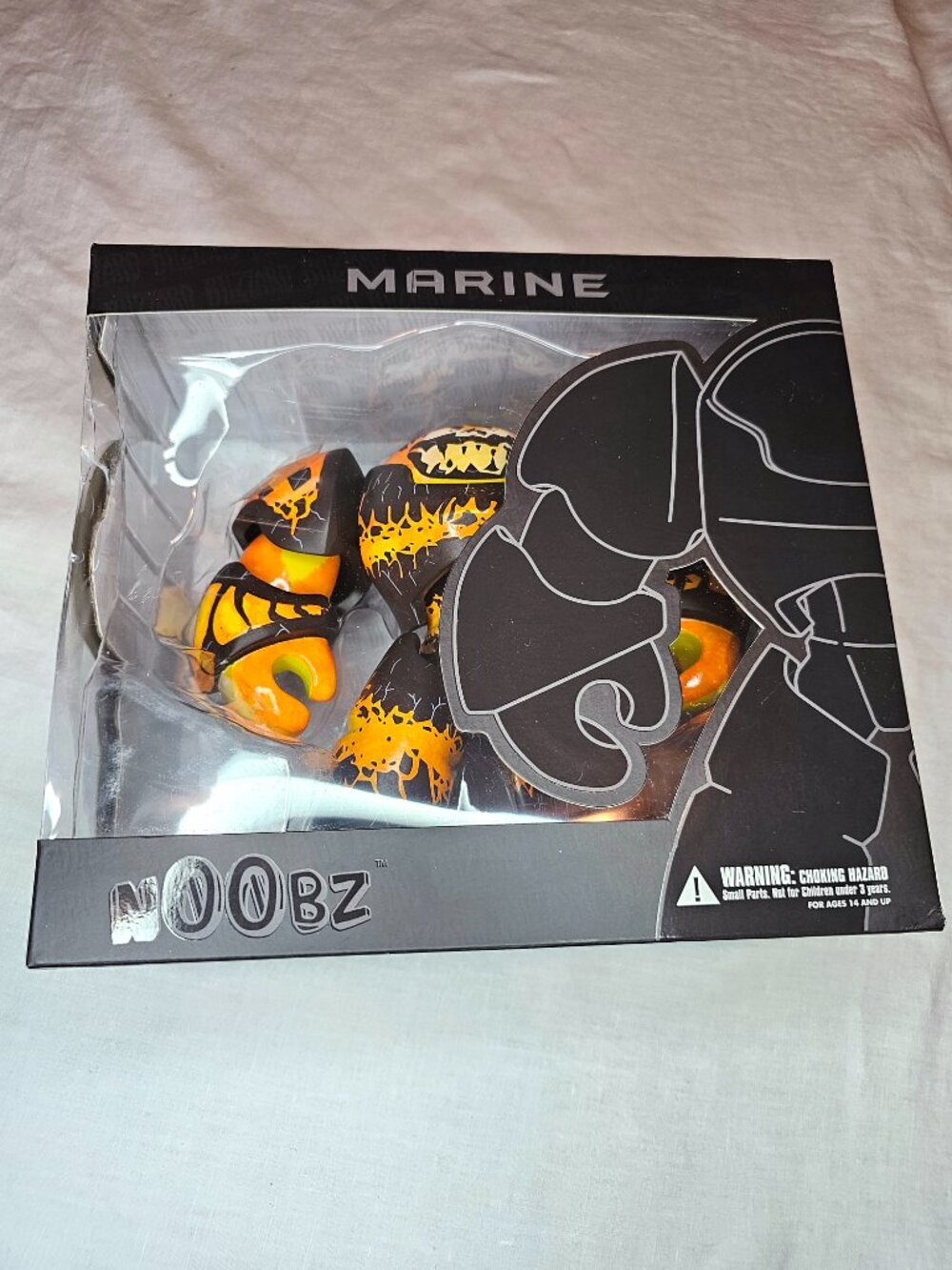 NIB BlizzCon 2009 nOObz Starcraft Space Marine “Fury of Ragnaros” Vinyl Figure